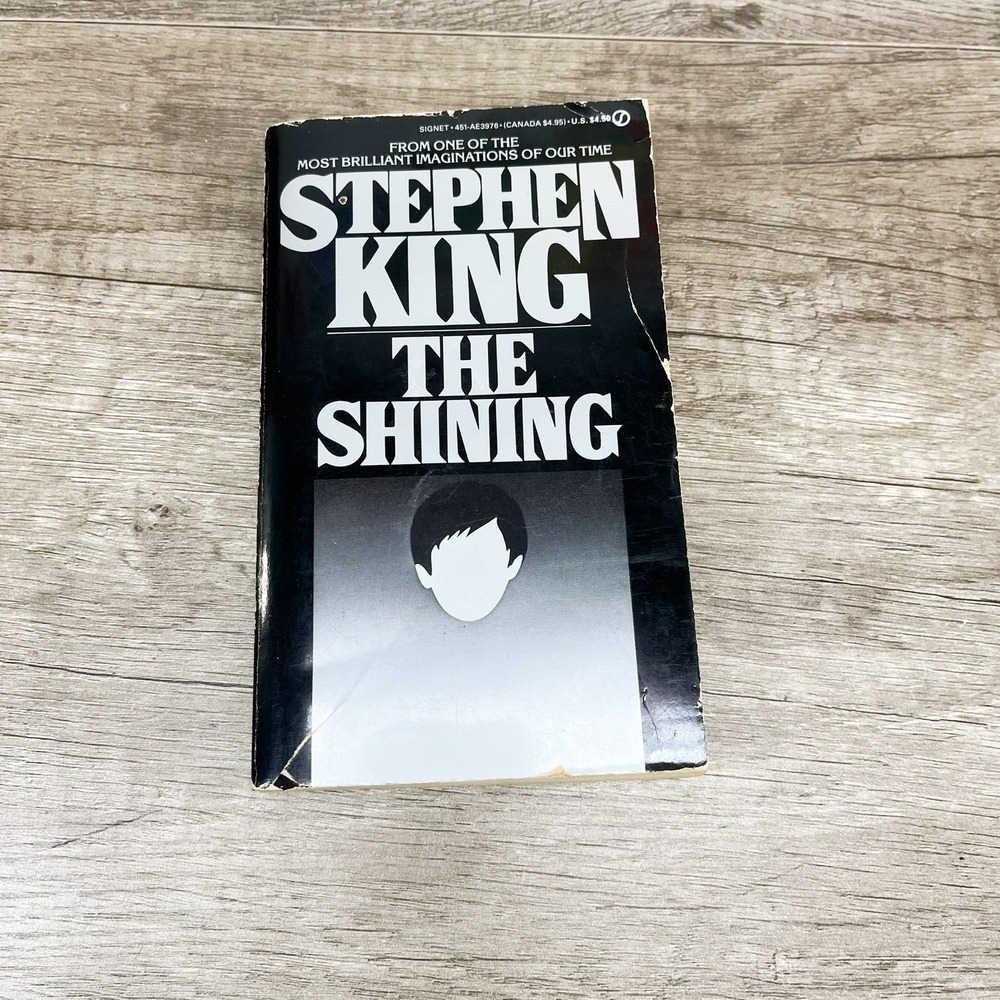 The Shining by Stephen King Vintage Signet Paperback 1978 Horror Novel
